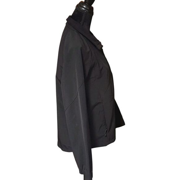 Black Diamond Women's Soft Shell Solid Full Zip Jacket Size Large L Coat - Picture 4 of 8